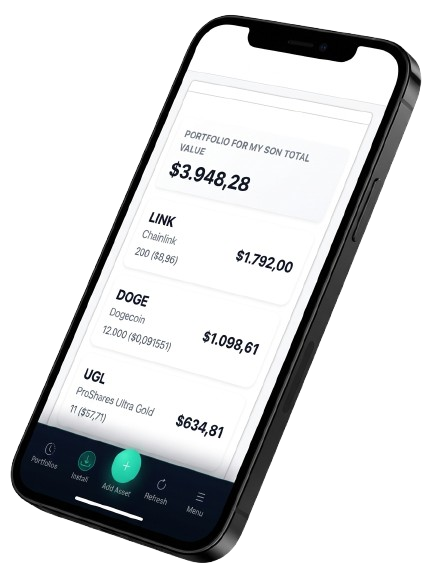 ProjXplorer mobile app mock