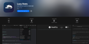 Lazy Status: This Free Menu Bar Tool Shows You Exactly What Your Mac Is Doing Right Now