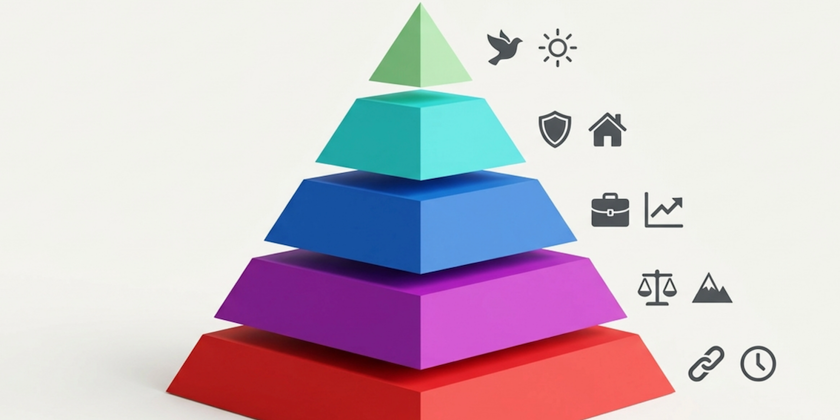 The 5-Stage Financial Freedom Pyramid: Which Level Are You On Right Now?